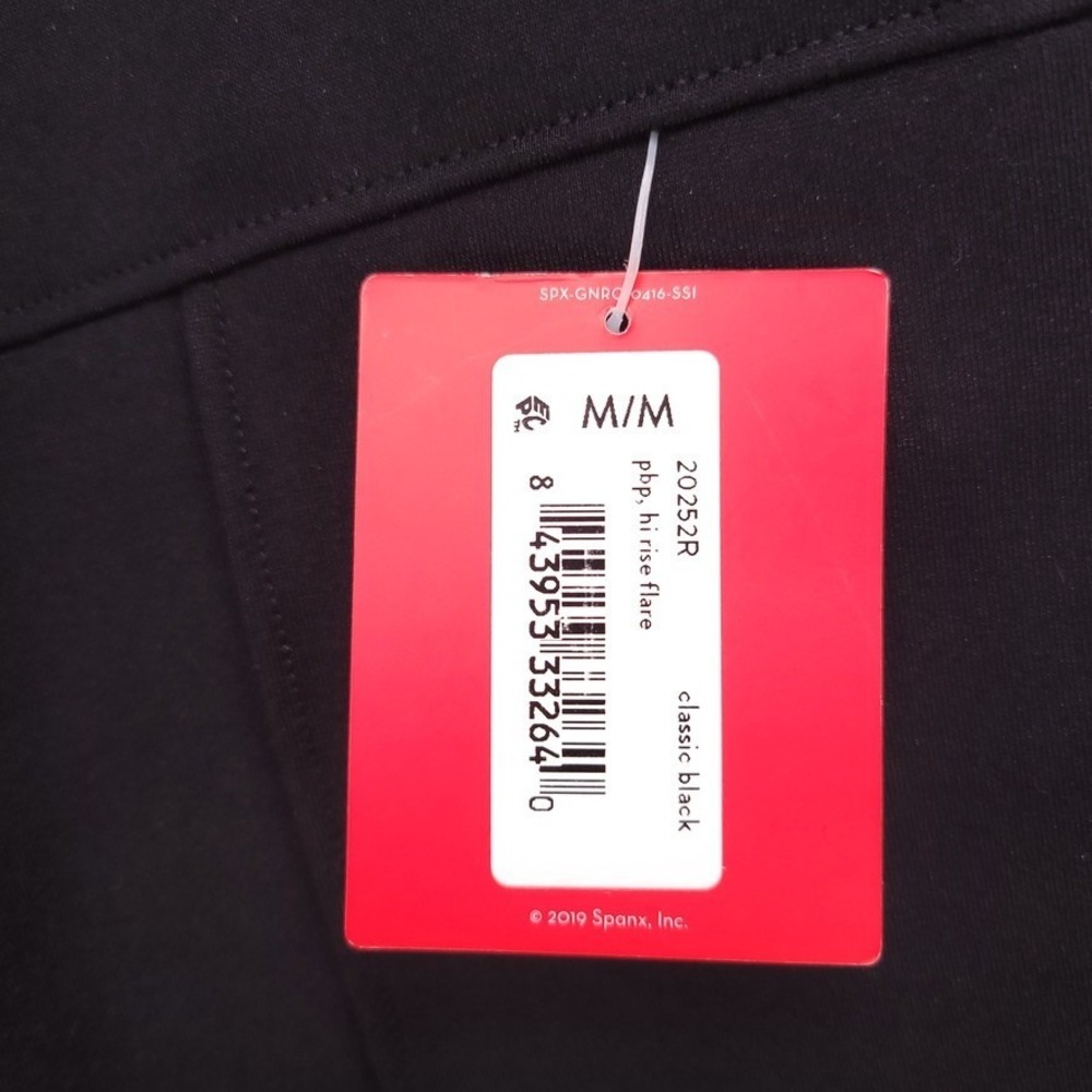 SPANX Black Boot Cut Sculpting Pants - Picture 5 of 14